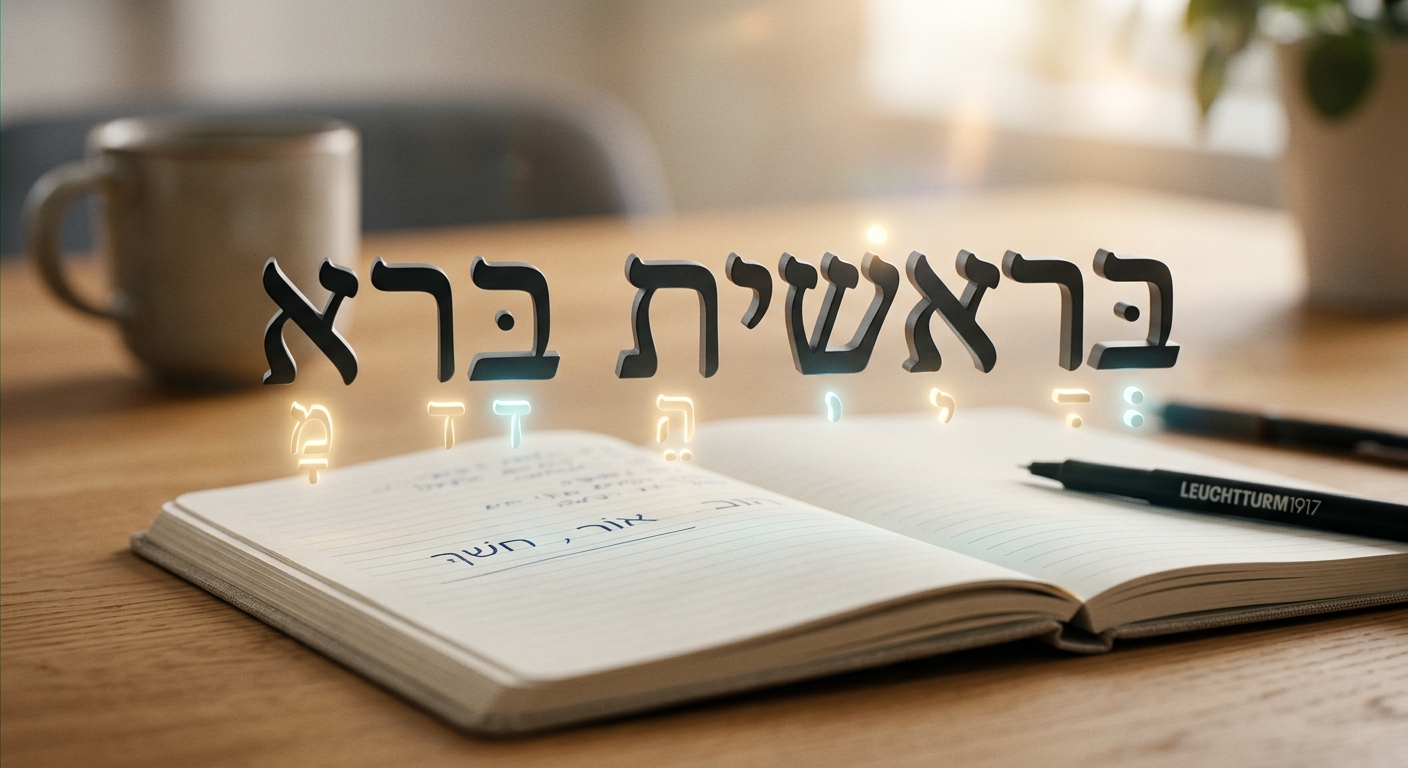 רוצים ללמוד לנקד בעברית? כך תעשו את זה נכון ובקלות